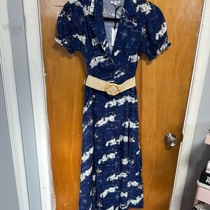 Bella Dress - Hamptons Print